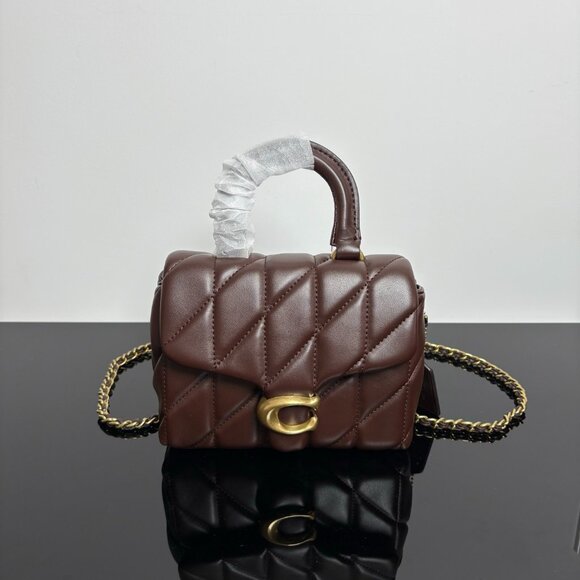COACH TABBY Top Handle Tote - Picture 1 of 9